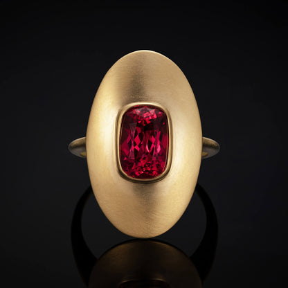 Kali Spinel and Gold Ring