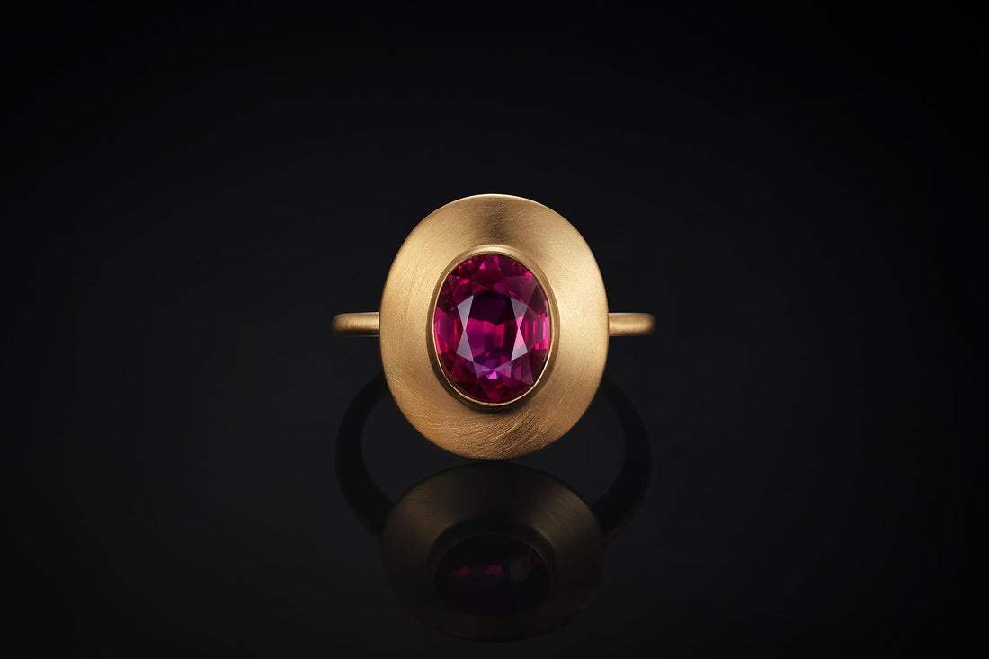 Ruby and Gold Ring