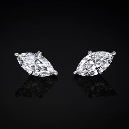 Marquise Diamond Earstuds